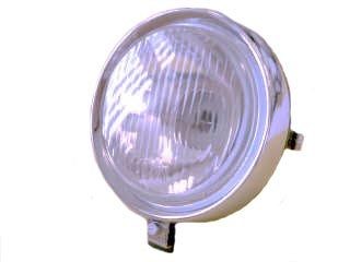 koplamp rond Guia zwart  Maxi
